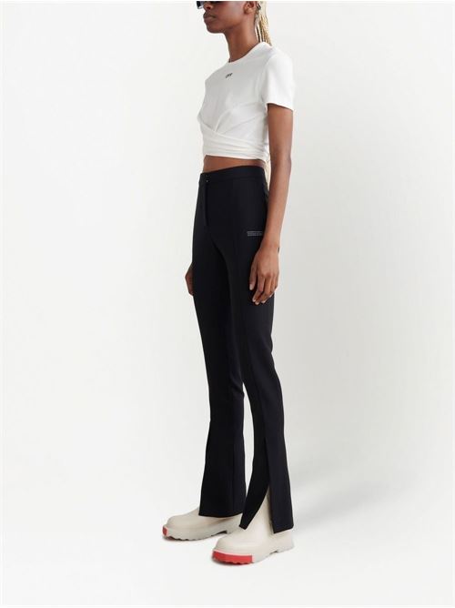 High-waisted trousers OFF WHITE | OWCA136C99FAB0011001